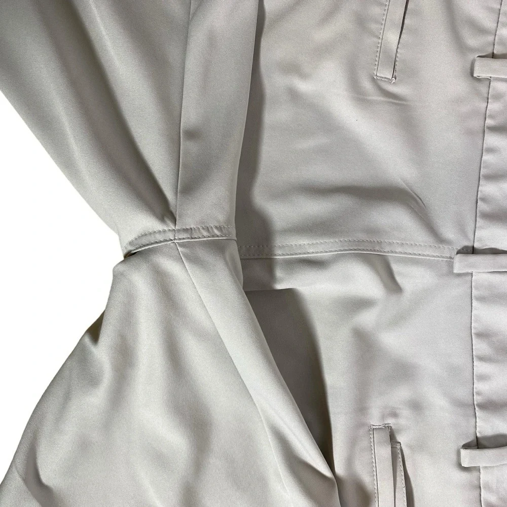 Haggar Cool Pro 18 Light Taupe Golf Short Big men's sz 44 adjustable waist band